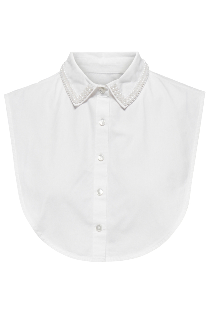 ONLLISA PEARL COLLAR WVN 15322122 WHITE/WITH PEARLS